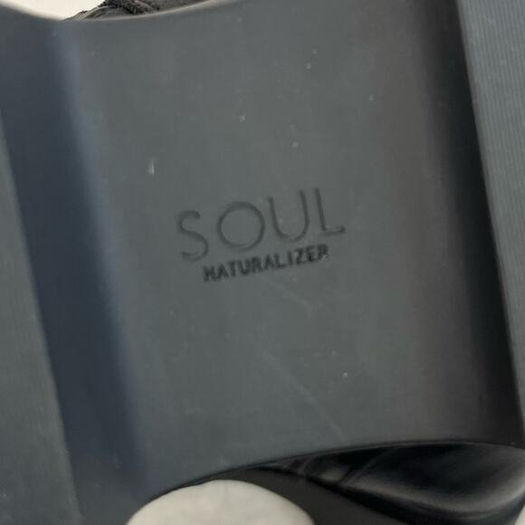 Soul Naturalizer Women’s Black Leather Knee-High Boots Chunky Rubber Heel Size 9 - Picture 8 of 10